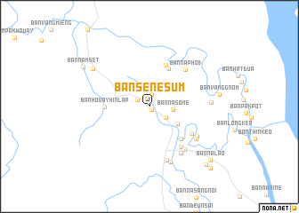 map of Ban Sène Sum