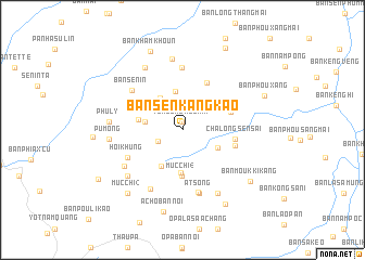 map of Ban Sènkang-Kao