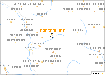 map of Ban Sènkhôt