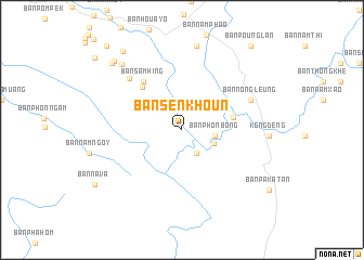 map of Ban Sènkhoun