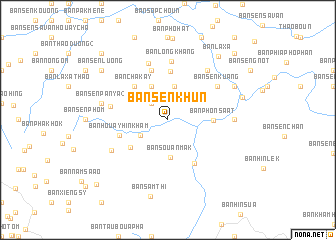 map of Ban Sèn Khun