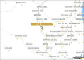 map of Ban Sènmuang