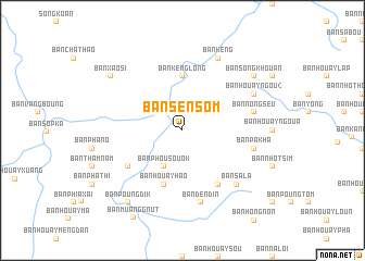 map of Ban Sèn som