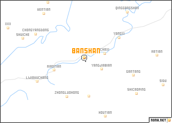 map of Banshan