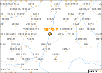 map of Banshe