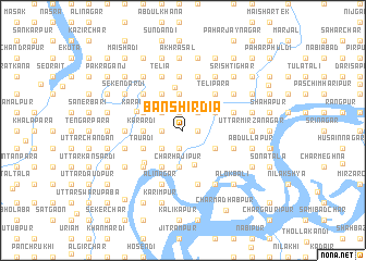 map of Banshirdia