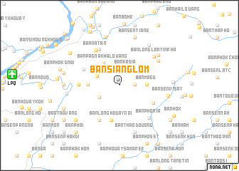 map of Ban Sianglôm
