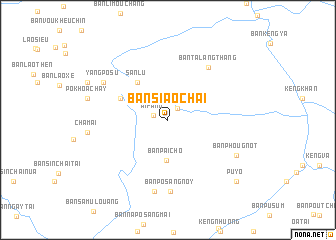 map of Ban Siaochai