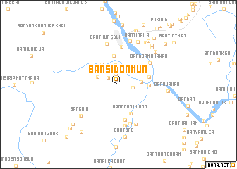 map of Ban Si Don Mun
