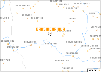 map of Ban Sinchai-Nua