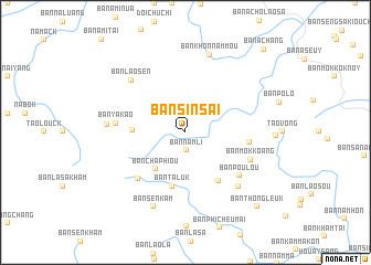 map of Ban Sinsai