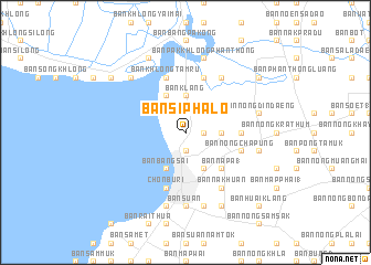 map of Ban Si Phalo