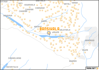 map of Bansīwāla