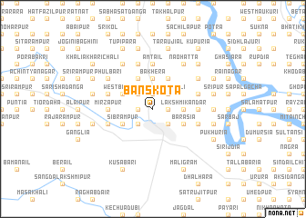 map of Bānskota