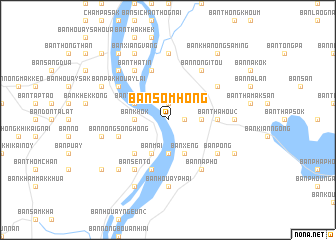 map of Ban Sômhong