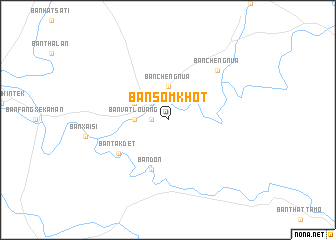 map of Ban Sômkhôt