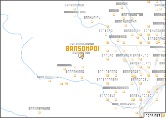 map of Ban Som Poi