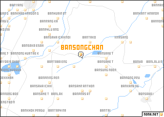 map of Ban Song Chan