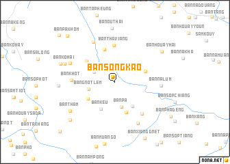 map of Ban Song-Kao