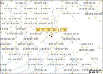 map of Ban Song Khlong