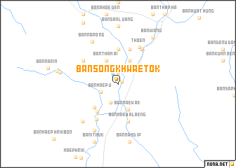 map of Ban Song Khwae Tok