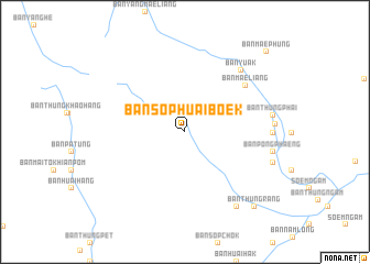 map of Ban Sop Huai Boek