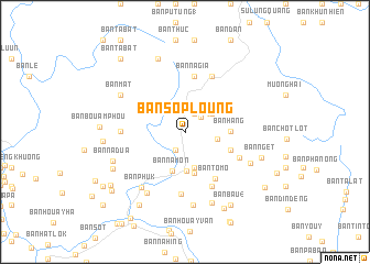 map of Ban Sôploung