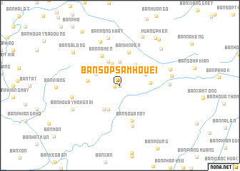 map of Ban Sop Sam Houei