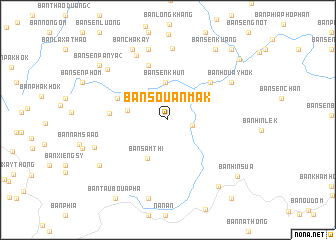 map of Ban Souanmak
