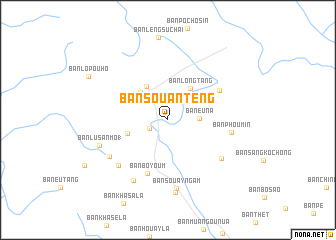 map of Ban Souantèng