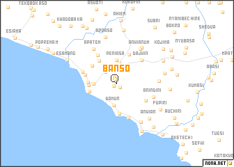 map of Banso