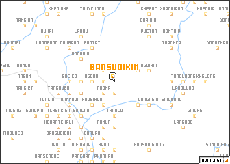 map of Bản Suối Kim