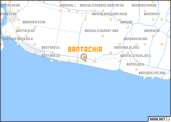map of Ban Ta Chia