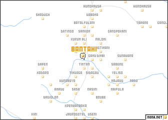map of Bantahi