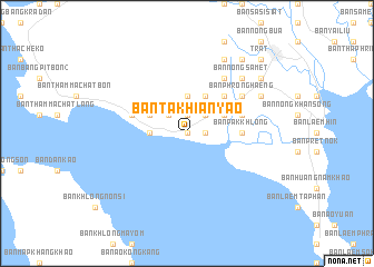 map of Ban Takhian Yao
