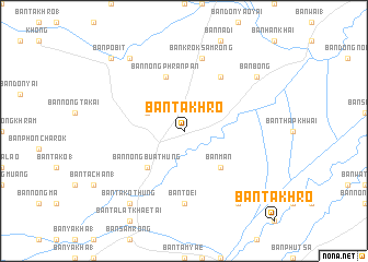 map of Ban Takhro