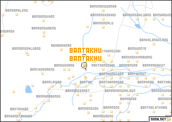 map of Ban Takhu