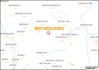 map of Ban Takôchiang