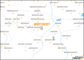 map of Ban Takot