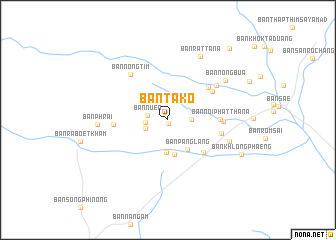 map of Ban Tako