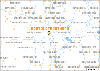 map of Ban Talat Ban Thung