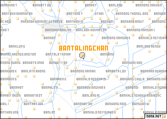 map of Ban Taling Chan