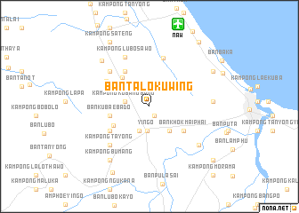 map of Ban Talo Kuwing