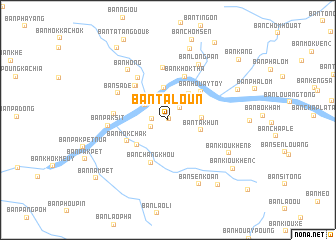 map of Ban Taloun