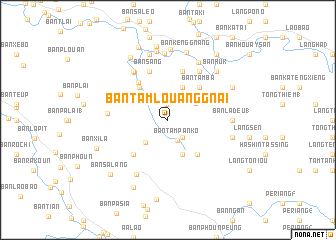 map of Ban Tamlouang-Gnai
