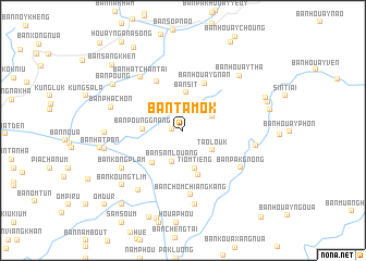 map of Ban Tamôk