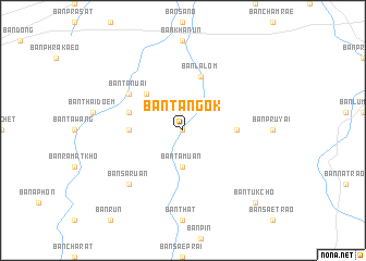 map of Ban Ta-ngok