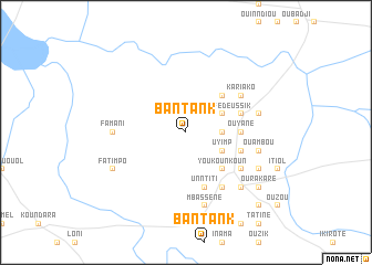 map of Bantank
