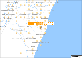 map of Ban Tanot Luang