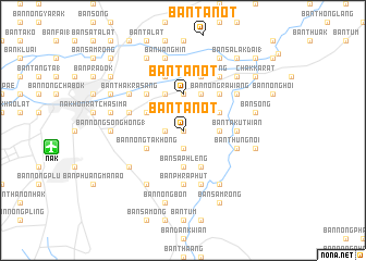 map of Ban Tanot